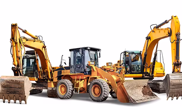 Various other types of heavy equipment
